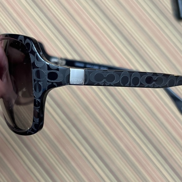 Coach Sofia Signature C Logo Black Sunglasses - Picture 5 of 9